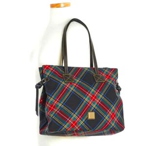 Dooney & Bourke Tartan Victoria Tote purse bag plaid